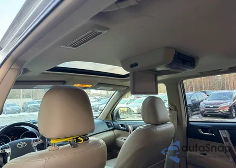 2012 Toyota Highlander Hybrid Limited z USA, uszkodzony, nr VIN JTEDC3EH7C2007041